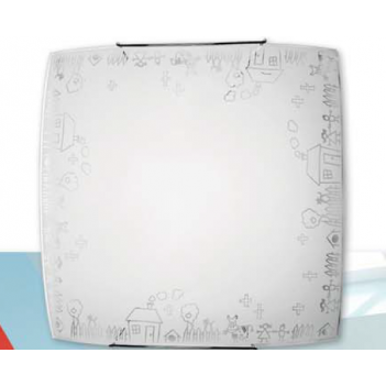 400/40 Светильник настенный max.2x20W E27 220V стекло/цветы (АСВ Испания) ACB