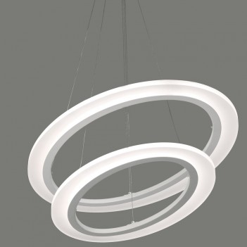 8129 Светильник подвесной  технический белый max.1x25W+1x35W LED 3200К (D650) (АСВ Испания) ACB