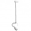 D84A0501 Tube max.1x75W GU10 белый Cветильник подвесной (Fabbian)
