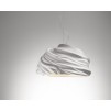 F28A0101 Cyclone max.1x24W LED 3000K белый Светильник подвесной Fabbian