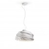 F28A0101 Cyclone max.1x24W LED 3000K белый Светильник подвесной Fabbian