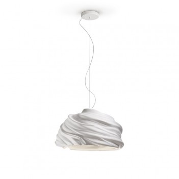 F28A0101 Cyclone max.1x24W LED 3000K белый Светильник подвесной Fabbian