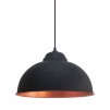 49247 Светильник подвесной TRURO 2, 1х60W (E27), Ø370, сталь, черный, медный EGLO