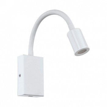 96566 Светодиод. бра TAZZOLI, 1х3,5W (LED), L65, H300, cталь, пластик, белый   EGLO