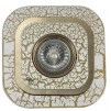 821D/9710 Gold Craquelle-Gold 1х50W GX5.3 12V Светильник встраиваемый (JISO) Испания