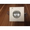 607D/90 max.1х50W GX5,3 12V Матовый белый Св-ник встраиваемый с регулировкой наклона JISO (Испания)