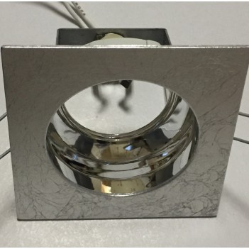 460D/92  Silver Leaf 1x50W GX5.3 12V Светильник встраиваемый (JISO) Испания