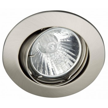635D/12 max.1x50W GX5,3 12V Атласный никель Светильник встраиваемый JISO (Испания)