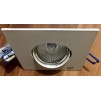 607D/90 max.1х50W GX5,3 12V Матовый белый Св-ник встраиваемый с регулировкой наклона JISO (Испания)
