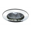 92201 Набор светильников встраиваемых круглых 3x50W GU10 230V хром (IP44)