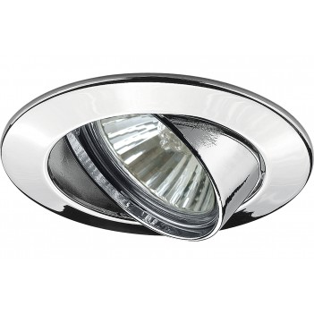 98943 Светильник встраиваемый круглый поворотный max.1х50W GU10 230V хром (IP23)