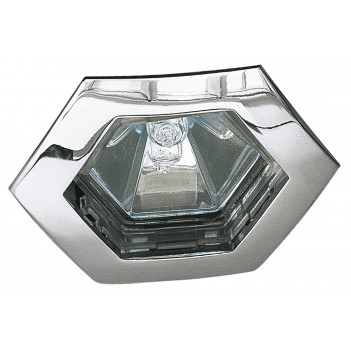 99568 Набор светильников встраиваемых шестигранных Hexa 4x35W GU5,3 230/12V хром (транс 150VA) (IP44)