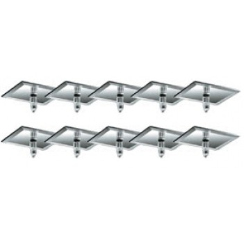 98534 Набор светильников встраиваемых квадратных "звездное небо" Mirror Carre 10x10W 230/12V зеркало
