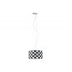 99856 Cветильник потолочный Monza 1x20W E27 230V черно-белый  Paulmann