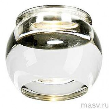114541  CRYSTAL LED II 1W  LED белый холодный  алюминий/прозрачное стекло Светильник (SLV) 