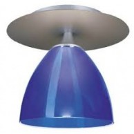 134208 ORION PLATE 40W G9 серебр./синий Светильник потолочный (SLV)