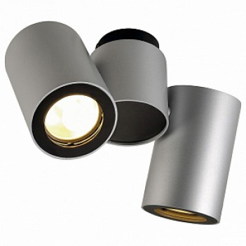 151834 ENOLA_B SPOT 2 2x50W GU10 серебристый/черный Светильник накладной SLV