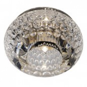 114931 Crystal VII  20W G4  хром /стекло прозрач. Светильник встраиваемый (SLV) 