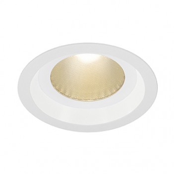 160651 BOOST B IP44 LED 13W 3000K 8401m белый Светильник встраиваемый с СОВ LED (SLV) 