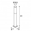 229162 BIG NAILS 50 15W ELD E27 IP44 сталь Светильник (SLV)