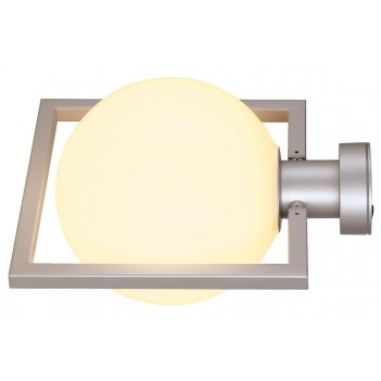 229502 GLOO OUTDOOR 11W ELD E27 IP44 серебристый/cтекло белое Светильник накладной (SLV)