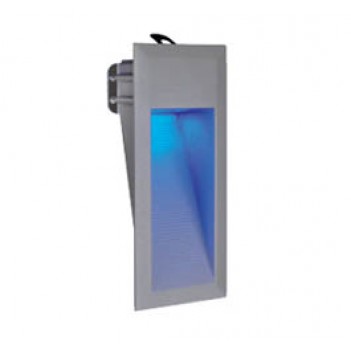 230217 DOWNUNDER LED15  0,9W 15LED темно-серый/LED синий IP44 Светильник встраиваемый (SLV)