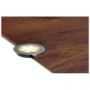 550671 LED SLIM FLOORLIGHT  0.5W алюминий  LED белый IP67 Светильник встраиваемый (SLV)
