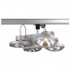 153022 TEC IV 4x50W QRB111 серебристый Светильник с ЭПН (SLV) 