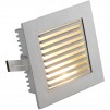 112762 FLAT FRAME SLAT 20W G4 серебристый Светильник встраиваемый (SLV)