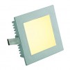 112732   FLAT FRAME BASIC   20W G4   серебристый Светильник встраиваемый (SLV)