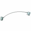 228812 MYRA CURVED 50W GU10 IP55 серебристый Светильник настенный (SLV)