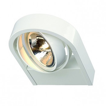 159001 AIXLIGHT R WALL QRB111 50W Светильник настенный с ЭПН белый (SLV) 