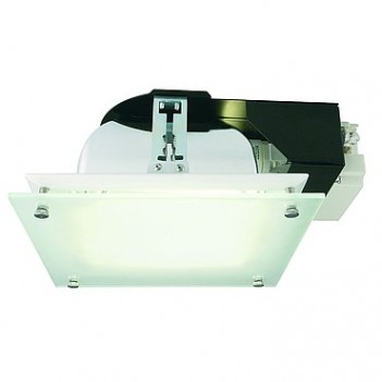 160022 Quor 52 Glas Frosted 2x26W G24-g3 белый (SLV)