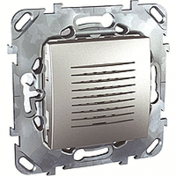 MGU5.786.30ZD  Звонок 70db/1m алюминий UNICA (Испания) (СТЕНД)
